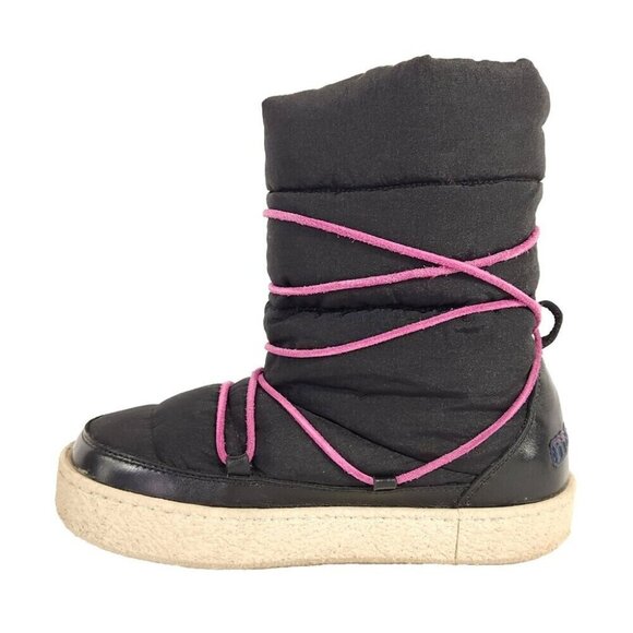 Isabel Marant Zenora Boots 37 US 6.5 Womens Black Fleece Lied $815 - Picture 8 of 14